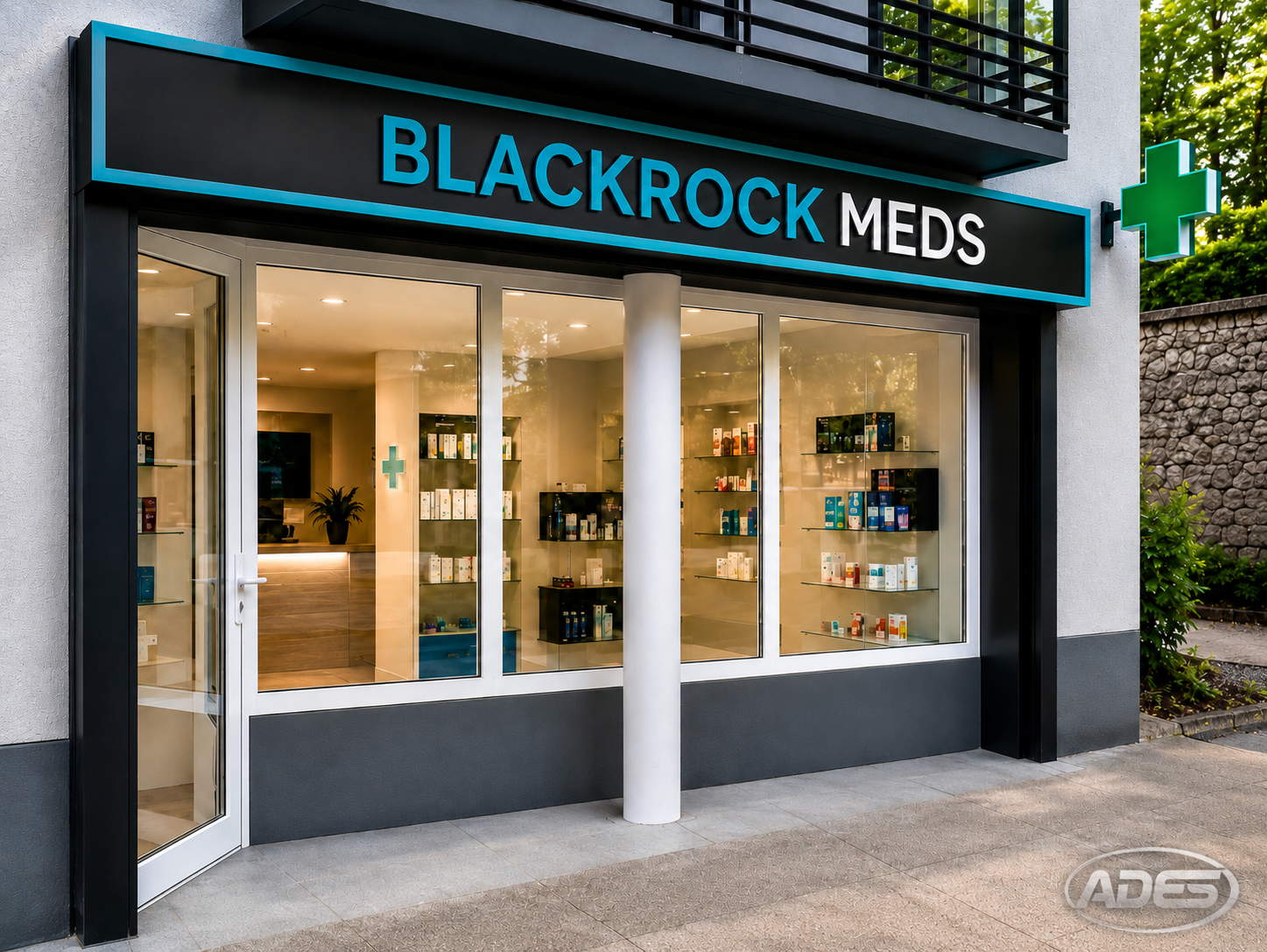 Commercial Pharmacy Fit-Out — Blackrock Meds — Blackrock Village, Dublin